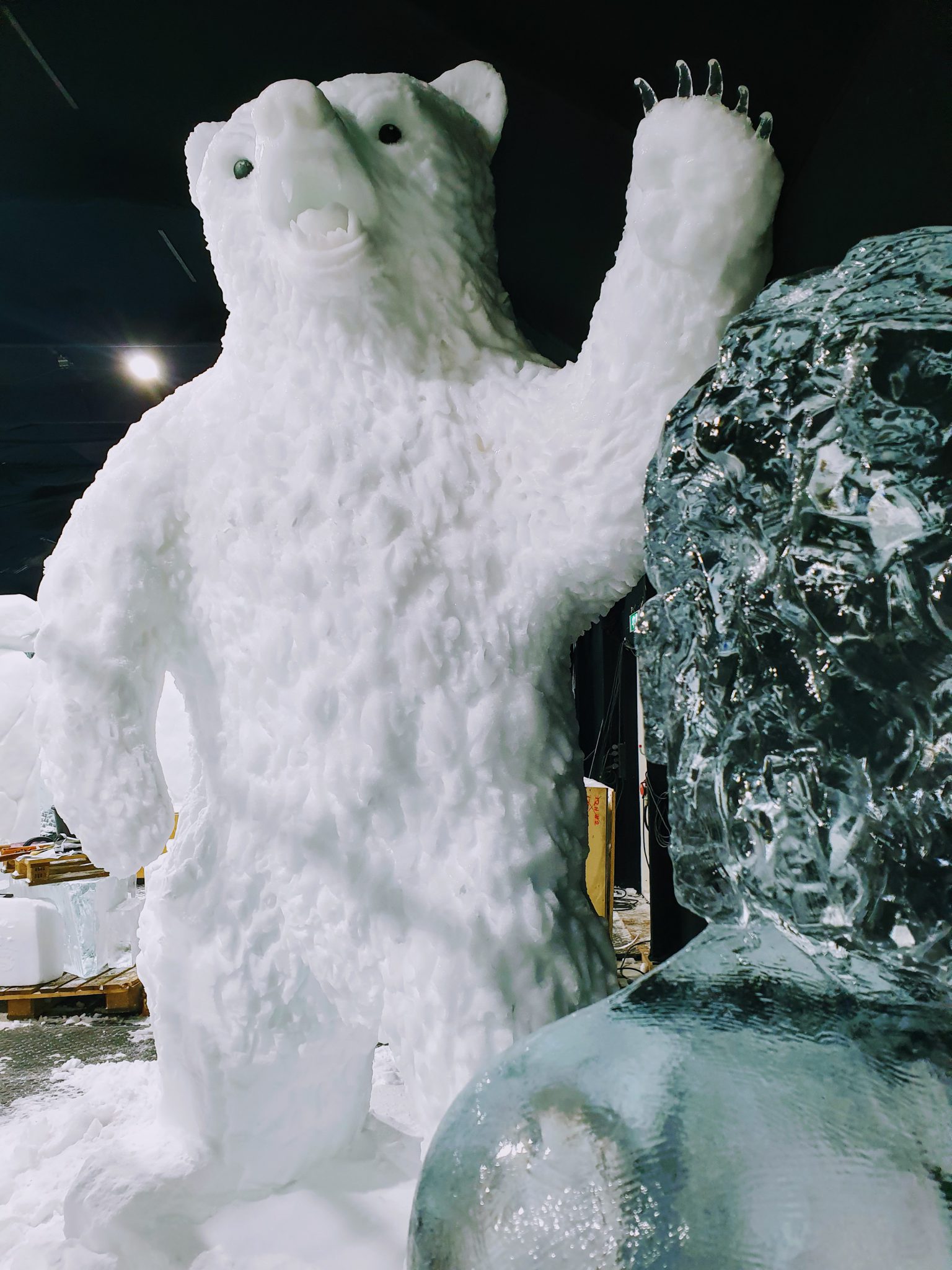  Eisskulpturen Festival Zwolle - Niederrheinblond.de Bildidee 